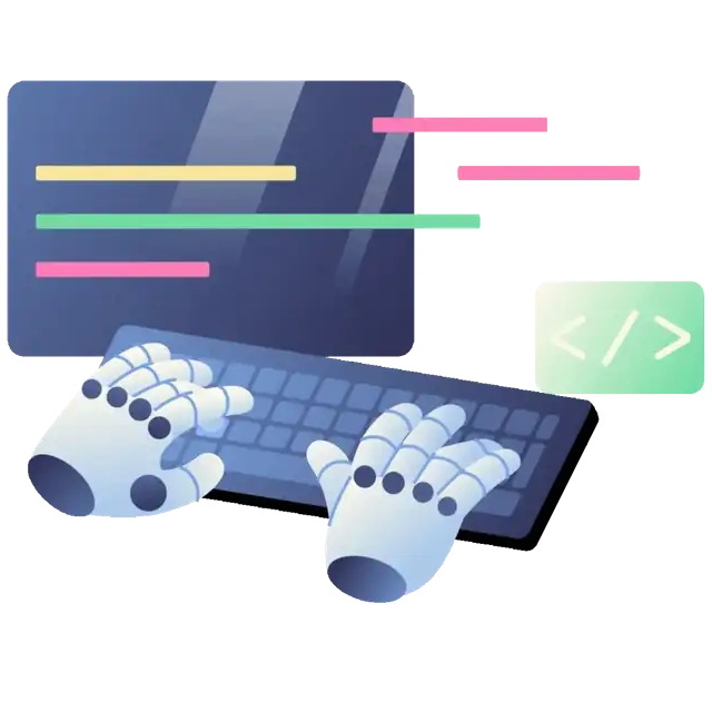 Animated programming illustration